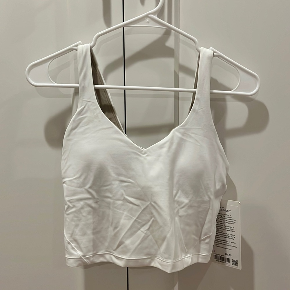 Lululemon align top - white NWT